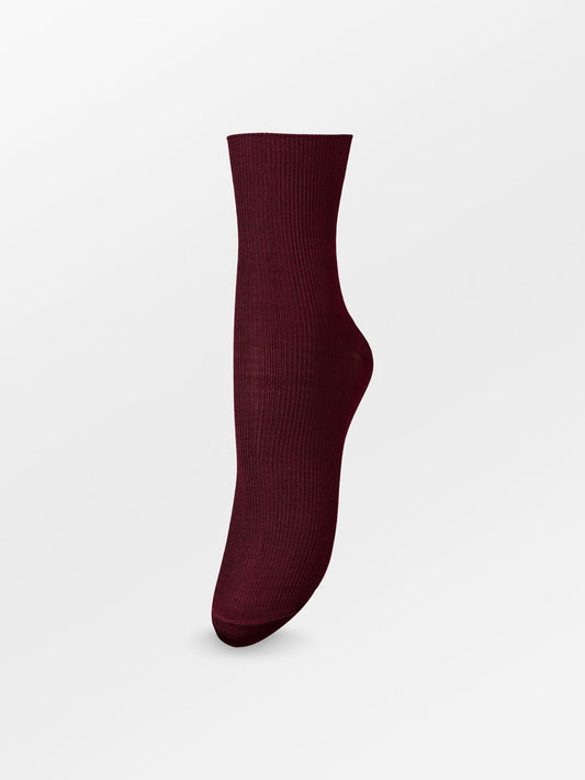 Alma Solid Sock Socks Becksöndergaard.se