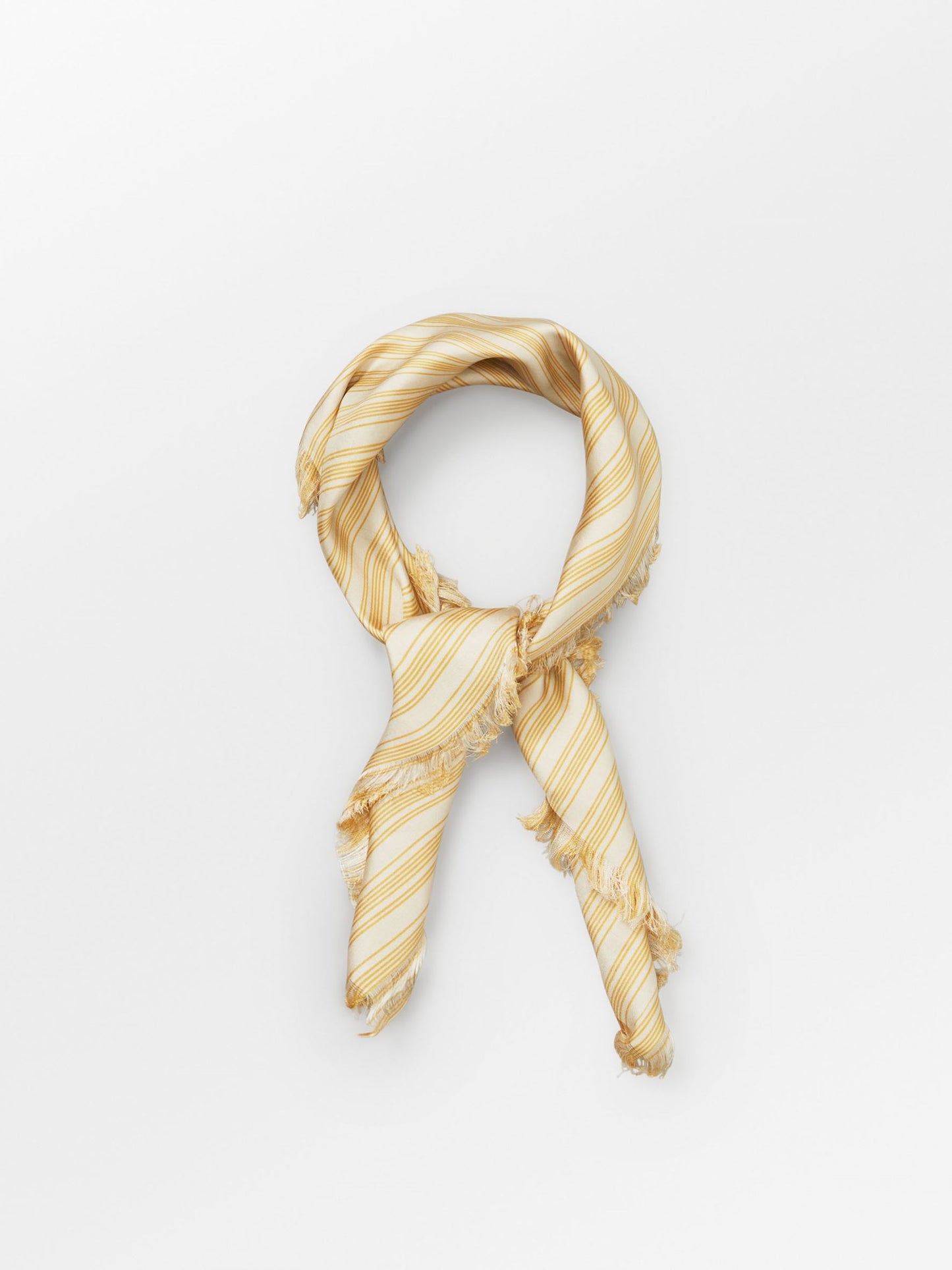 Strifilia Yellow Sia Scarf OneSize Becksöndergaard.se