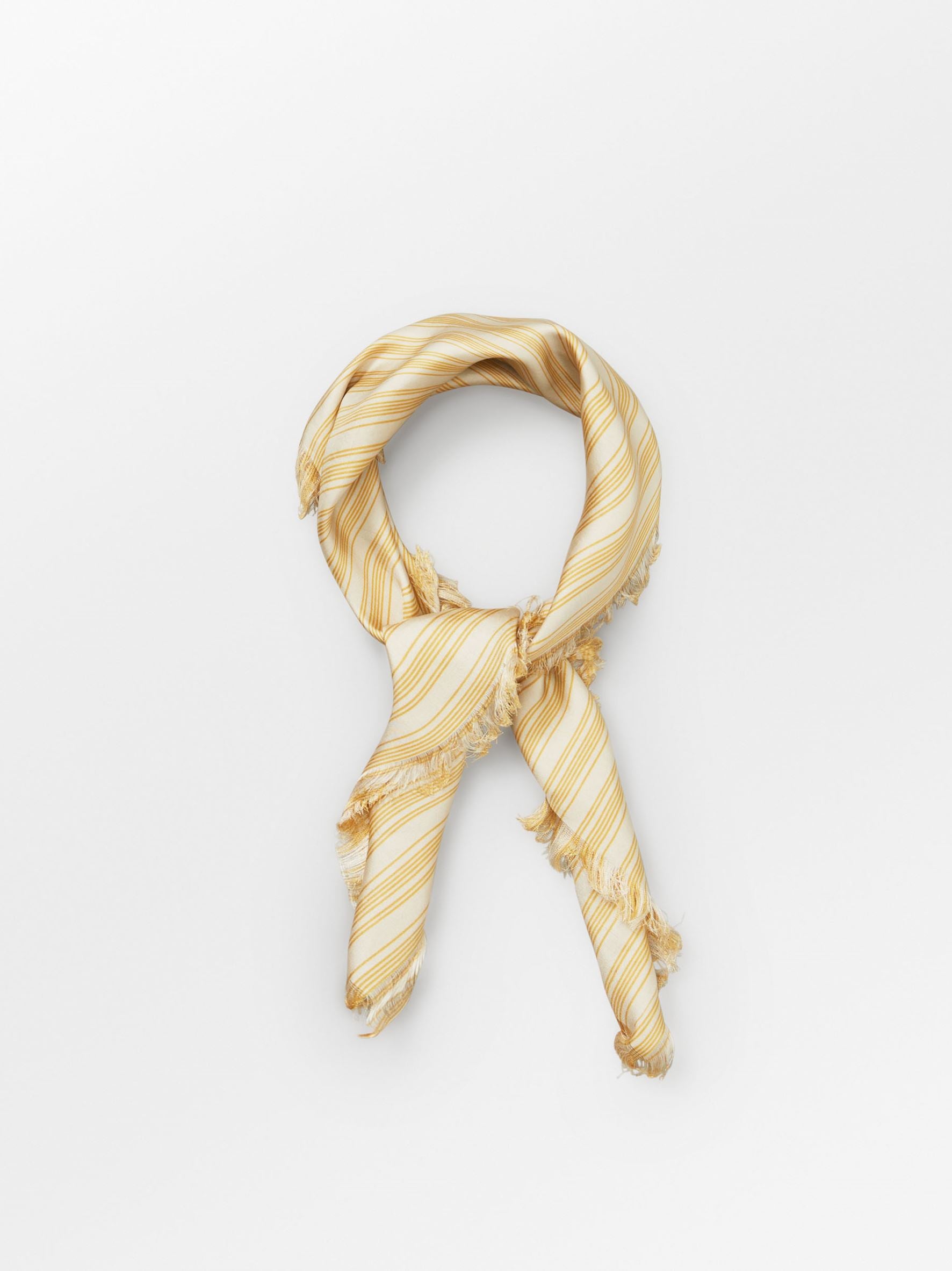 Strifilia Yellow Sia Scarf OneSize Becksöndergaard.se