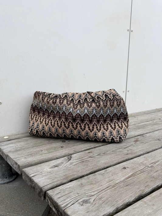Becksöndergaard, Pala Maxi Clutch Bag - Sand/Brown, bags, bags, bags