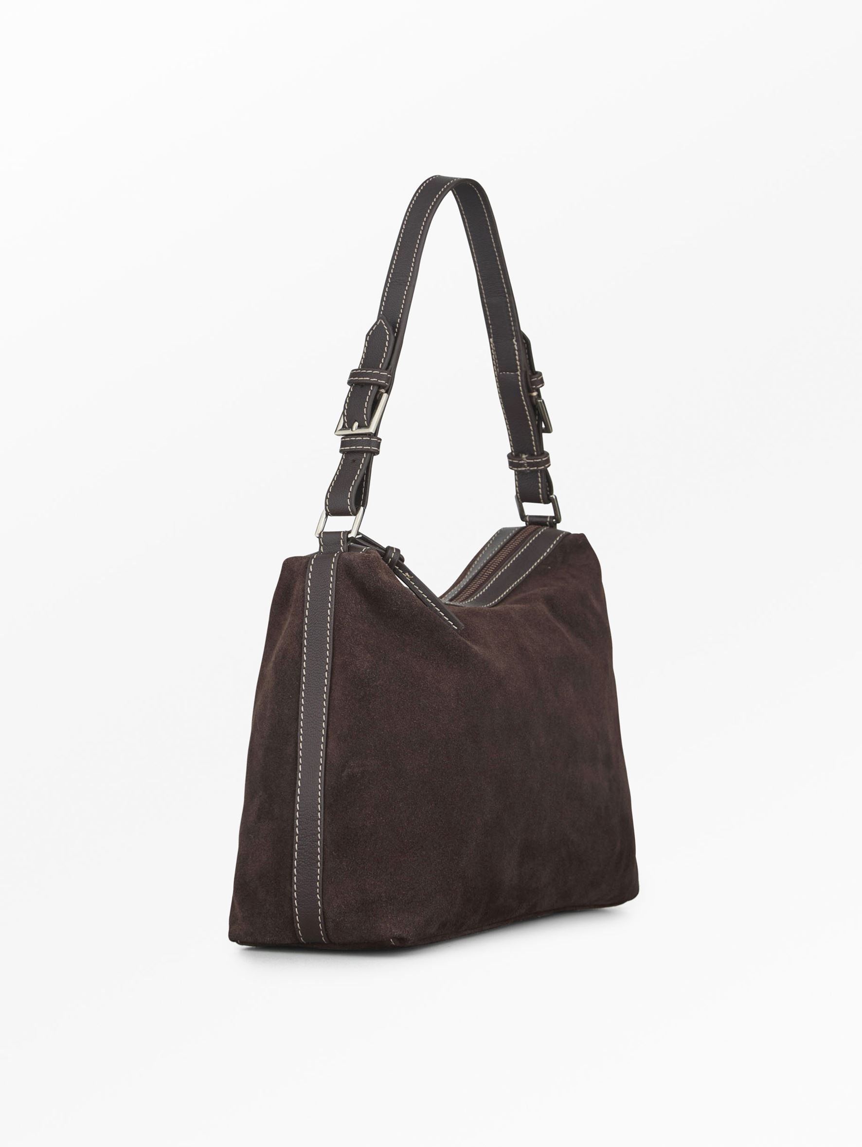 Becksöndergaard, Suede Ginni Medi Bag - Chocolate Torte, bags, bags, bags, bags