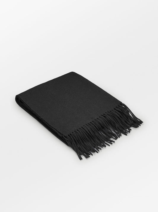 Becksöndergaard, Crystal Edition Scarf - Black/Black, scarves, archive, scarves, archive, scarves, winter accessories, winter accessories, noos, black week, black week, noos