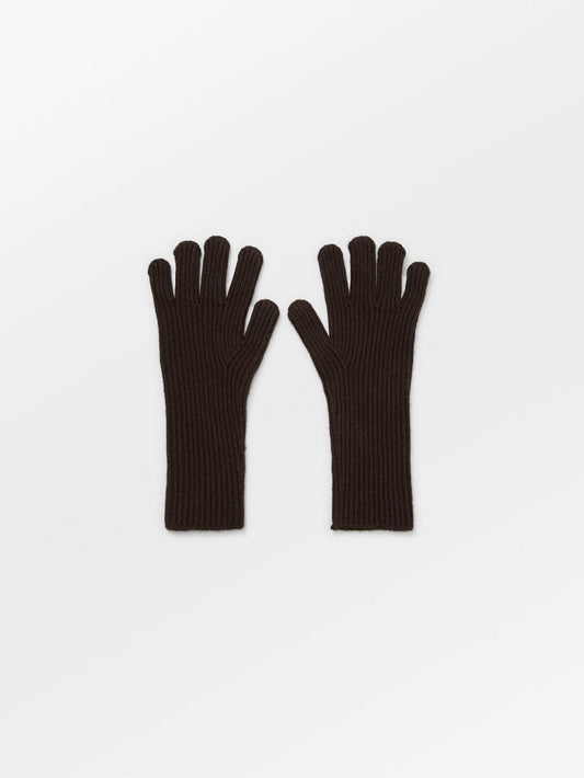 Woona Short Gloves - Hot Fudge Brown  OneSize Becksöndergaard.se