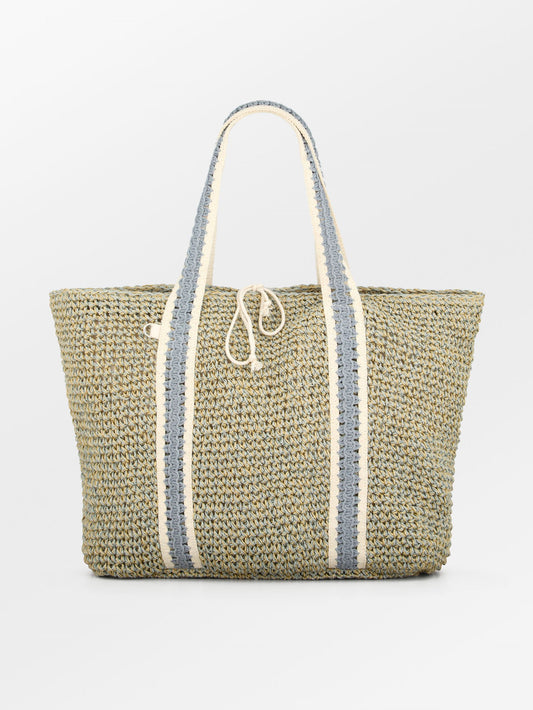 Becksöndergaard, Strawchet Pheobe Bag - Aqua Gray, bags, bags, bags, bags, bags