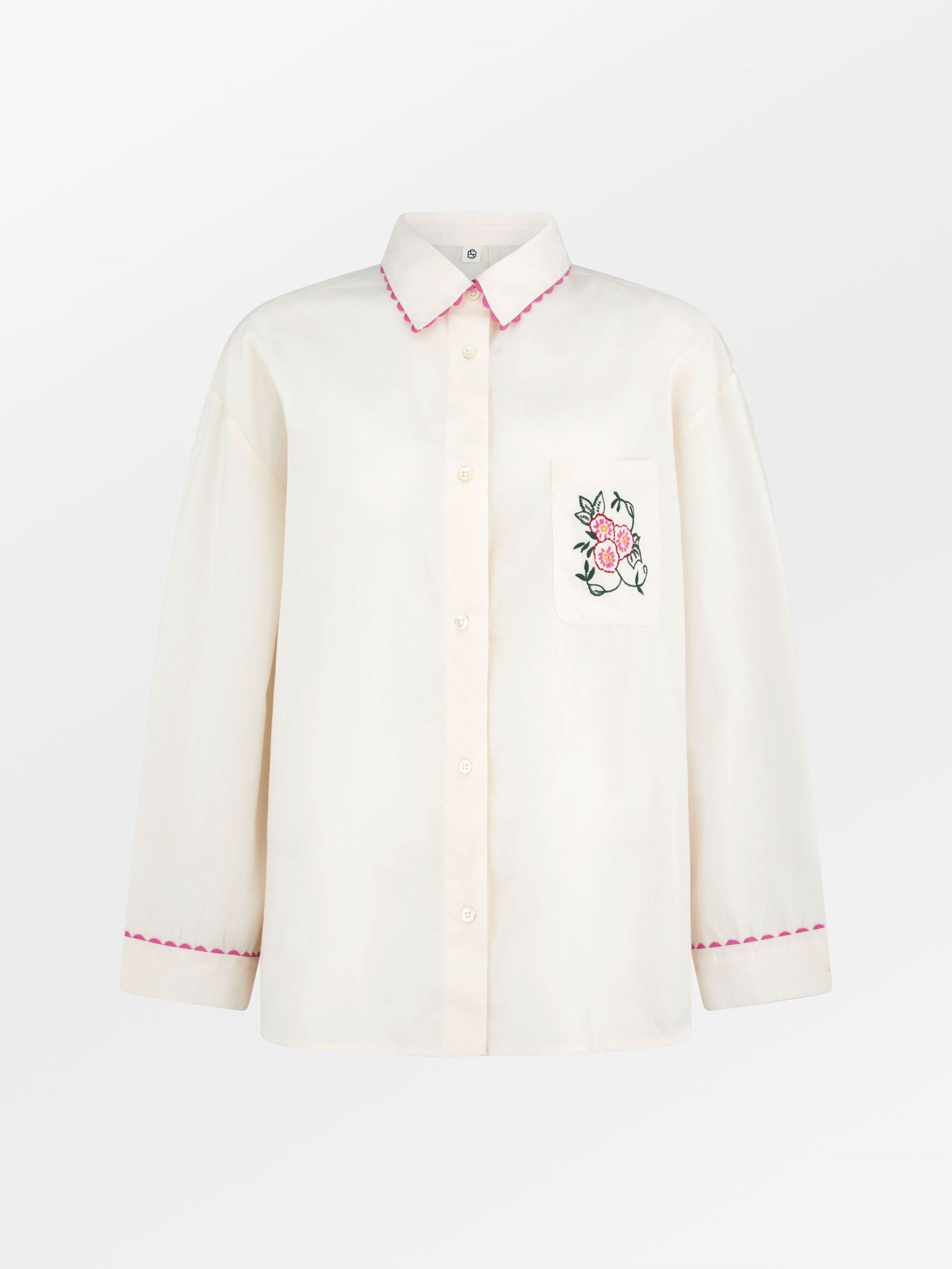 Scallop Efloria Pyjamas Shirt Clothing Becksöndergaard.se
