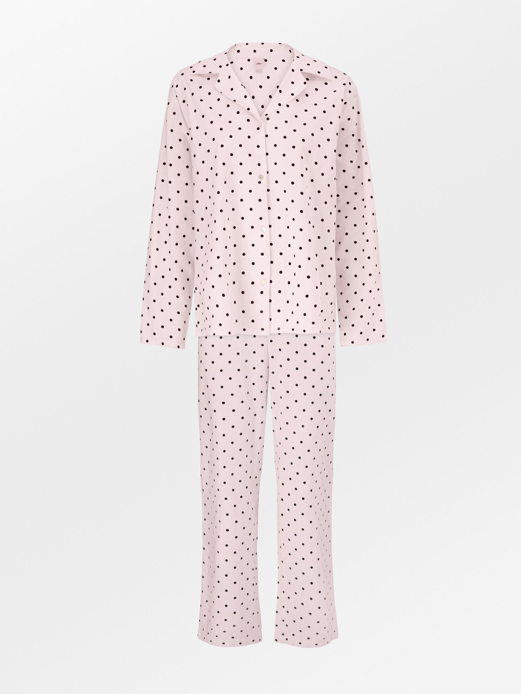 Dot Pyjamas Set Clothing Becksöndergaard.se