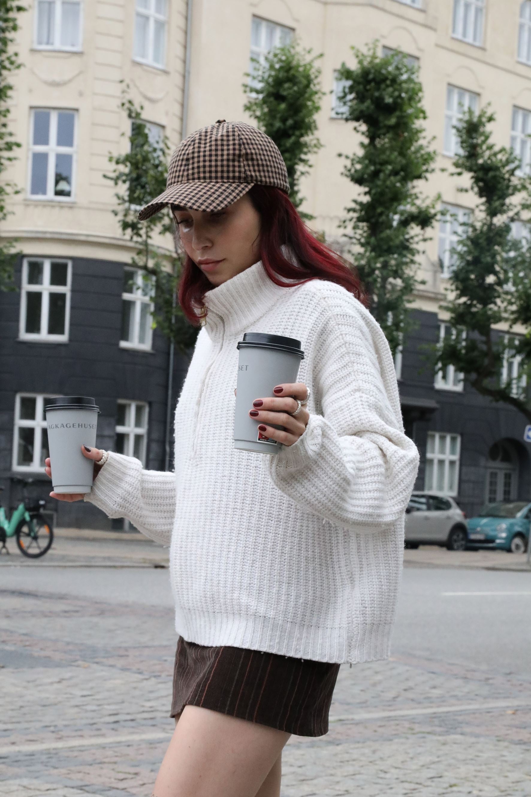 Gingham Cap OneSize Becksöndergaard.se