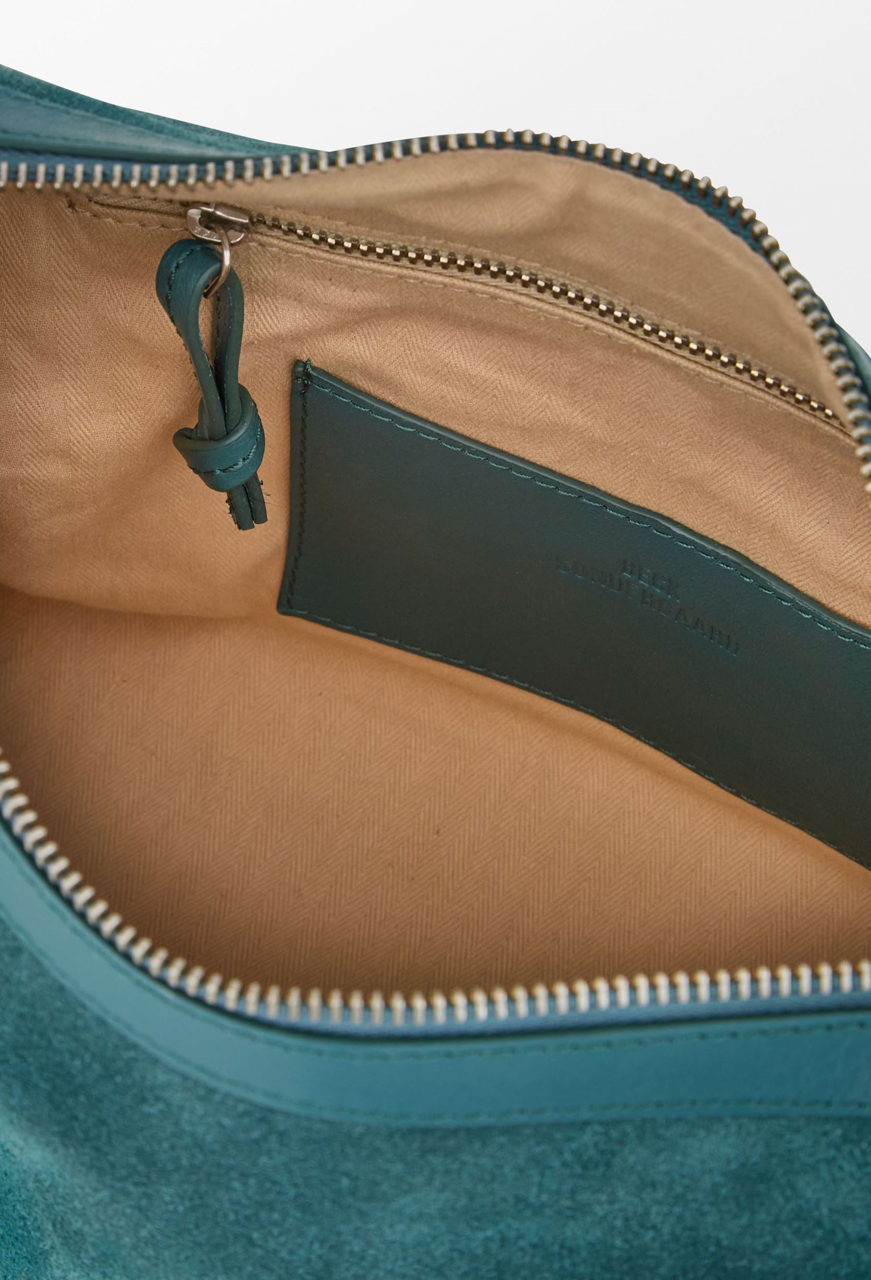 Becksöndergaard, Suede Ginni Medi Bag - Mediteal Green, bags, bags, bags, bags