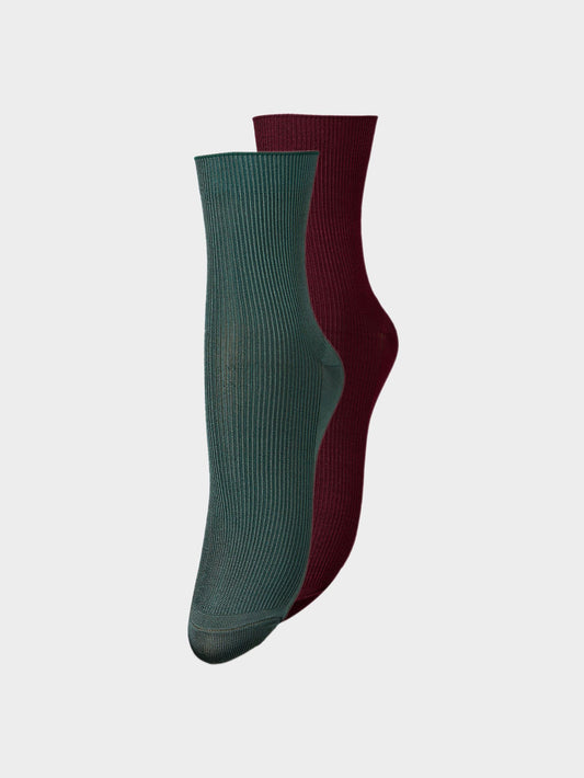 Alma Solid Sock 2 Pack Socks Becksöndergaard.se