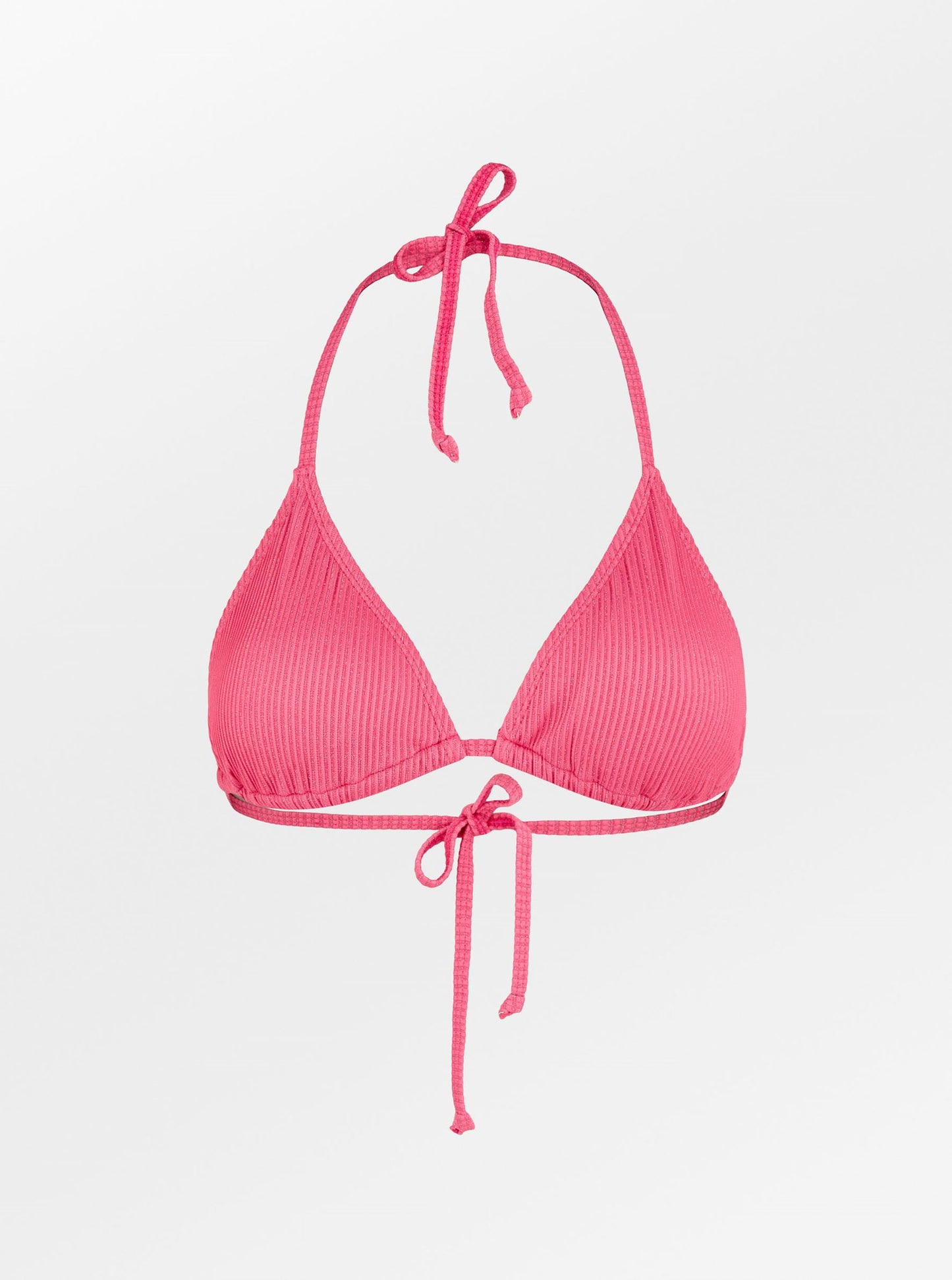 Becksöndergaard, Lyx Bel Bikini Top - Hot Pink, struct - slet produkter