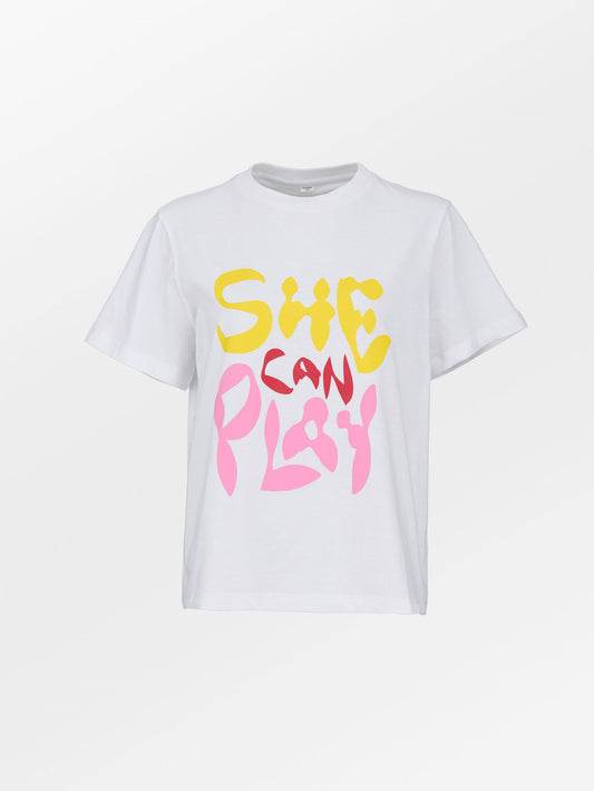 She Can Play T-shirt Clothing Becksöndergaard.se