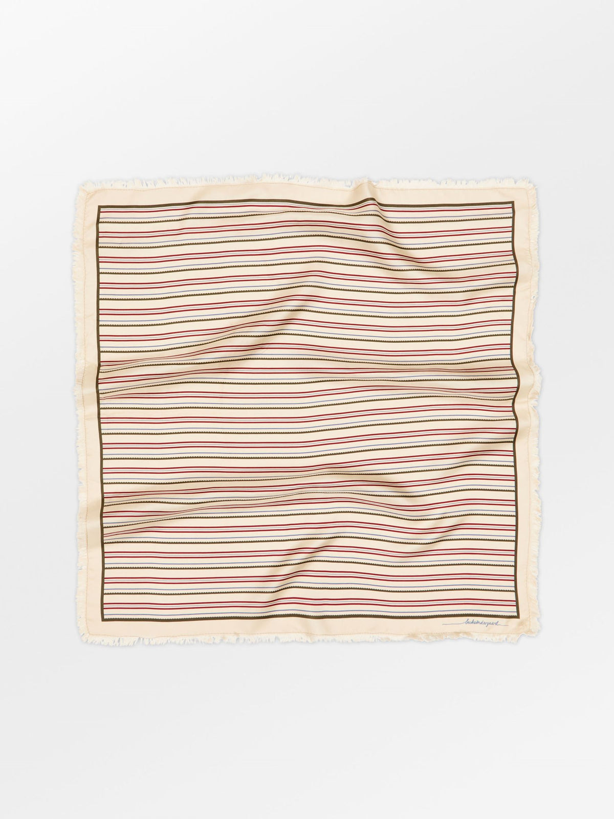 Scallopia Striped Sia Scarf OneSize Becksöndergaard.se