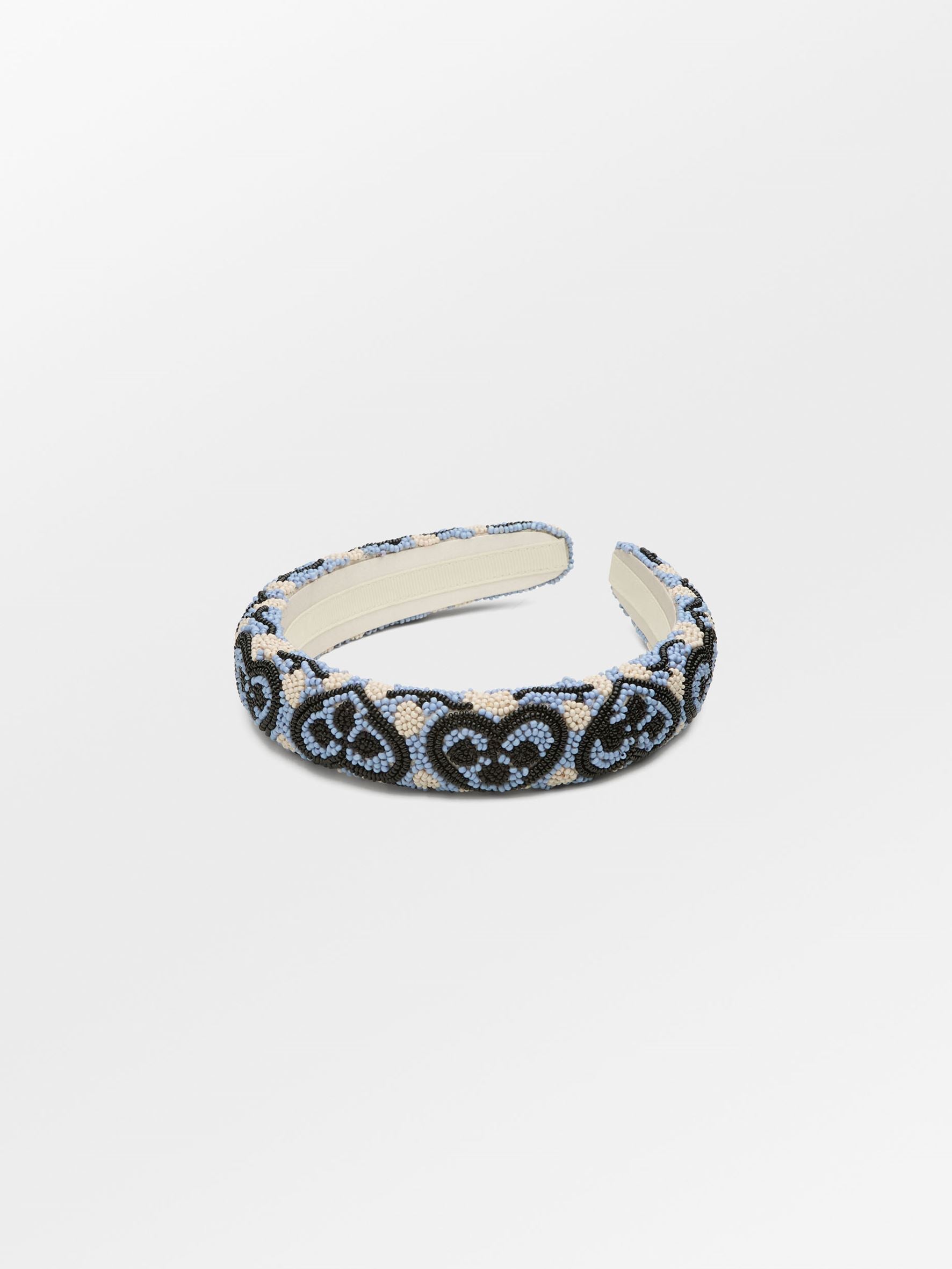 Hearty Midi Beaded Hairbrace OneSize Becksöndergaard.se