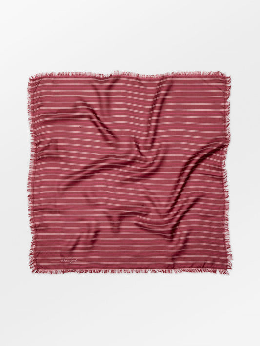 Becksöndergaard, Strifilia Sia Scarf - Tibetan Red, scarves, scarves, archive, archive, sale, sale, scarves, scarves, gifts, black week, black week