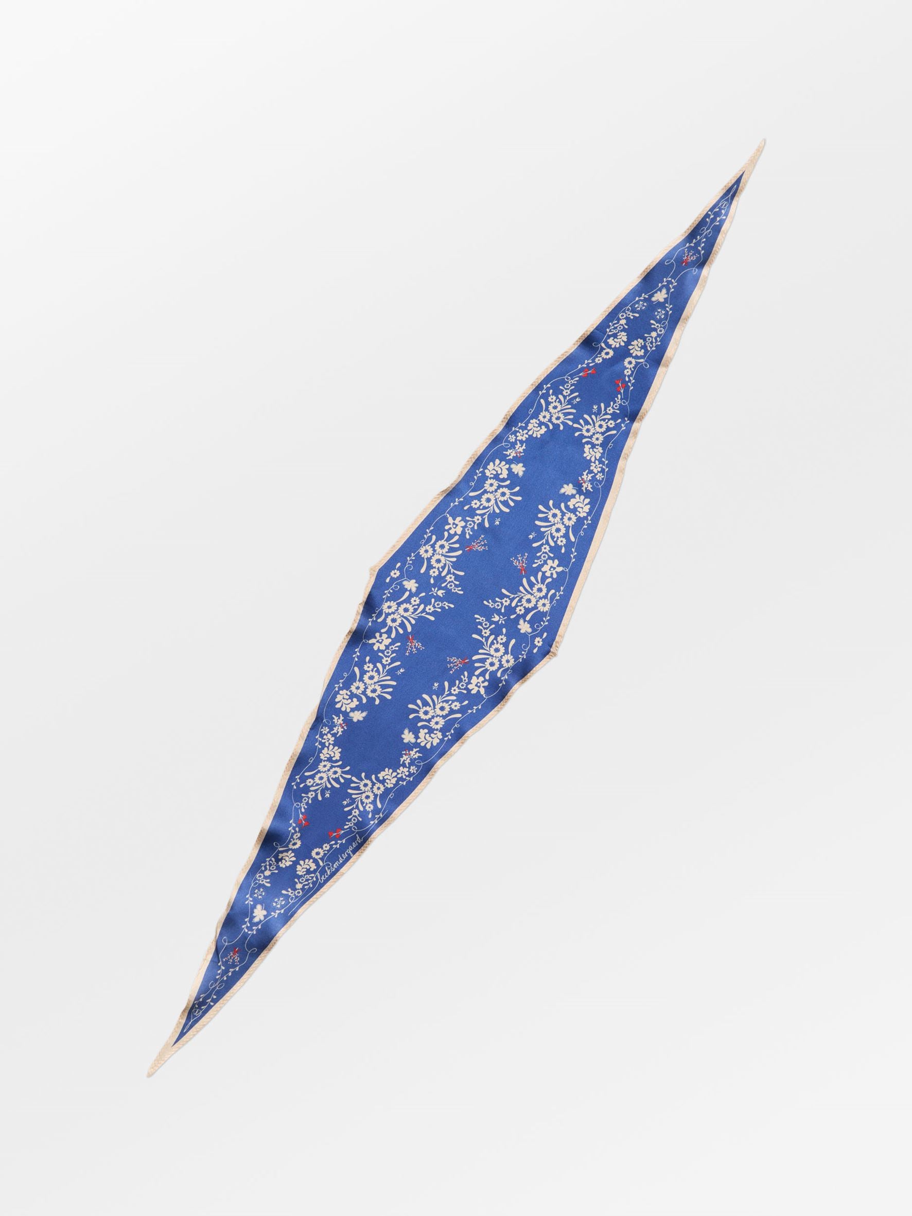 Myrtle Diamond Scarf - Bleach Denim OneSize Becksöndergaard.se