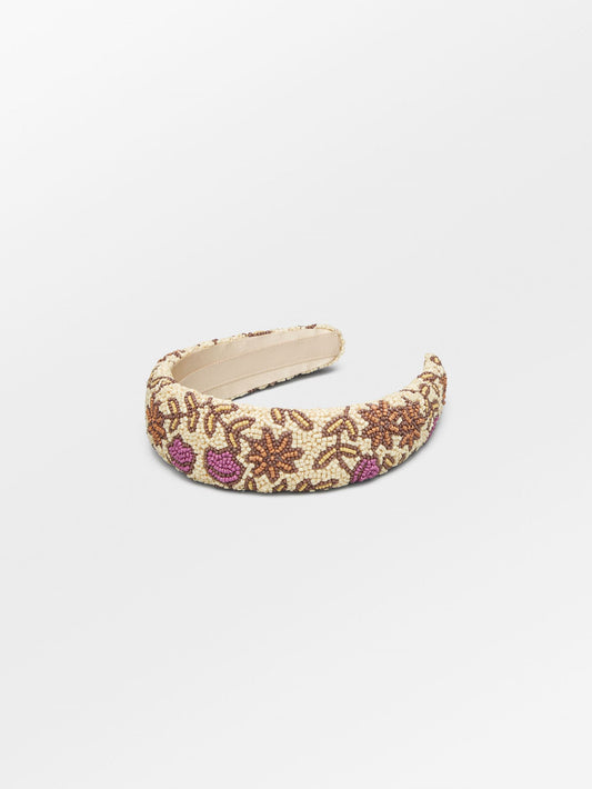 Florisima Wide Beaded Hairbrace OneSize Becksöndergaard.se