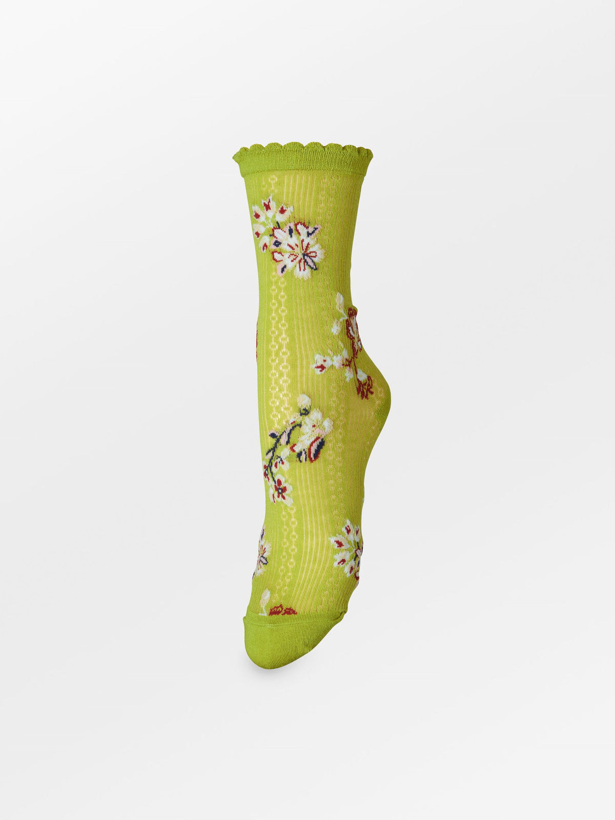 Becksöndergaard, Loomara Cotta Sock - Moss Green, socks