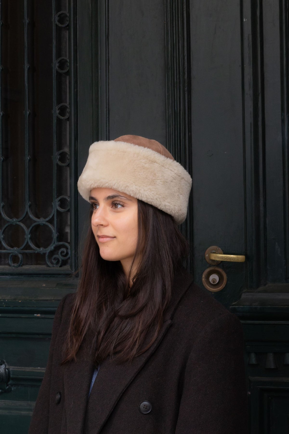 Becksöndergaard, Dora Shearling Hat - Emperador Brown, accessories, accessories, winter accessories, accessories, winter accessories