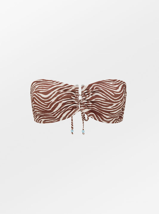 Zelora Bandeau Tie Bikini Top Clothing Becksöndergaard.se