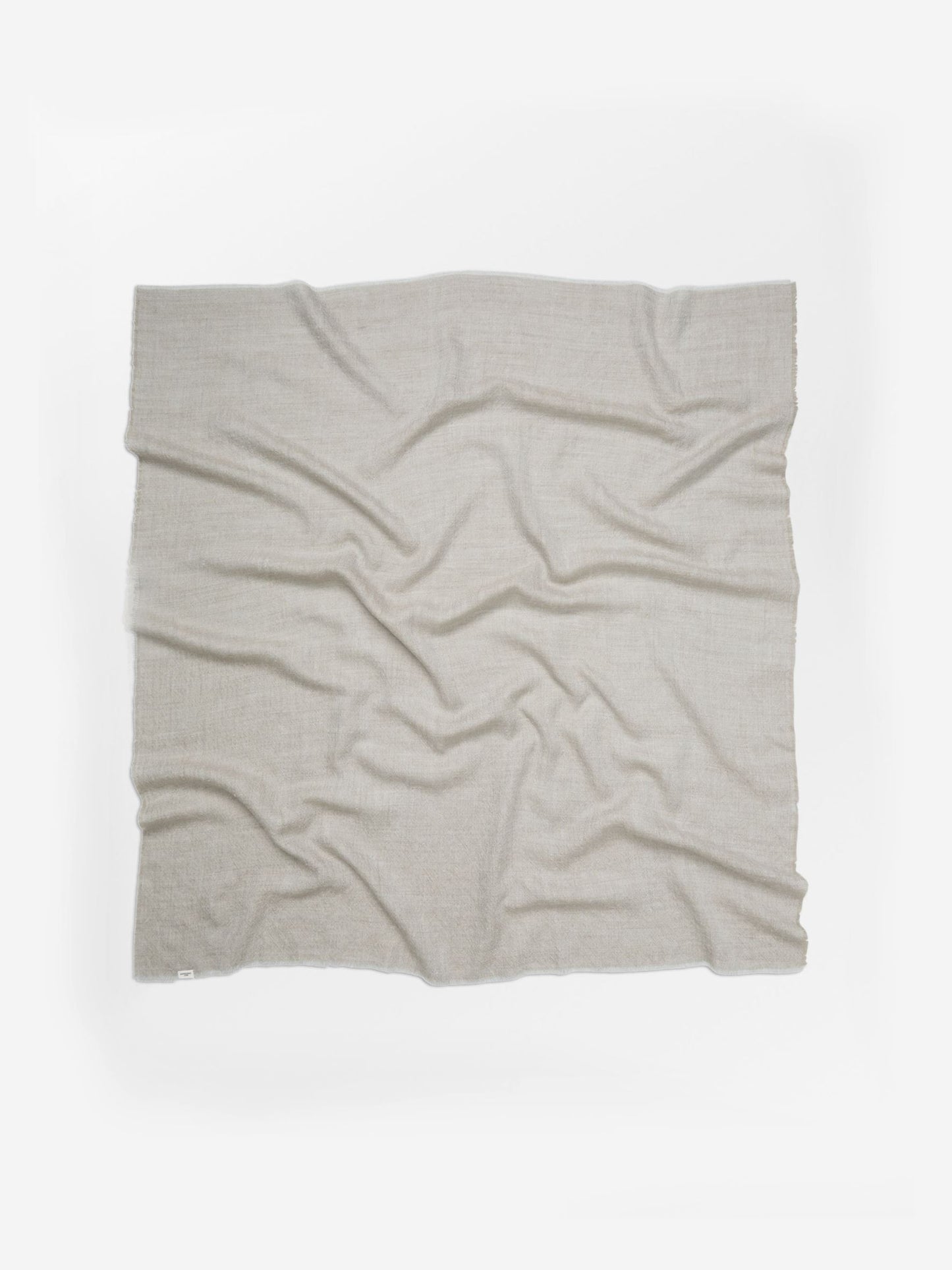 Becksöndergaard, Cashma Small Scarf - Light Grey Melange, scarves, archive, scarves, archive, scarves, scarves, scarves, scarves