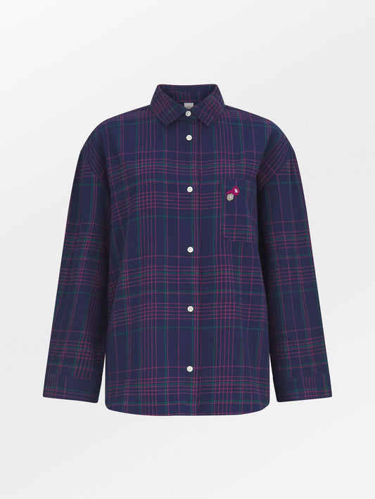 Flannel Gridy Pyjamas Shirt Clothing Becksöndergaard.se