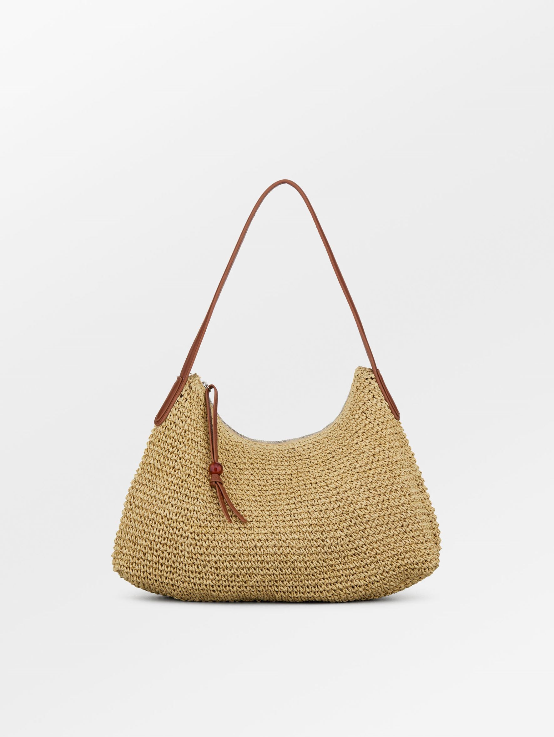 Paper Straw Ariya Bag OneSize Becksöndergaard.se