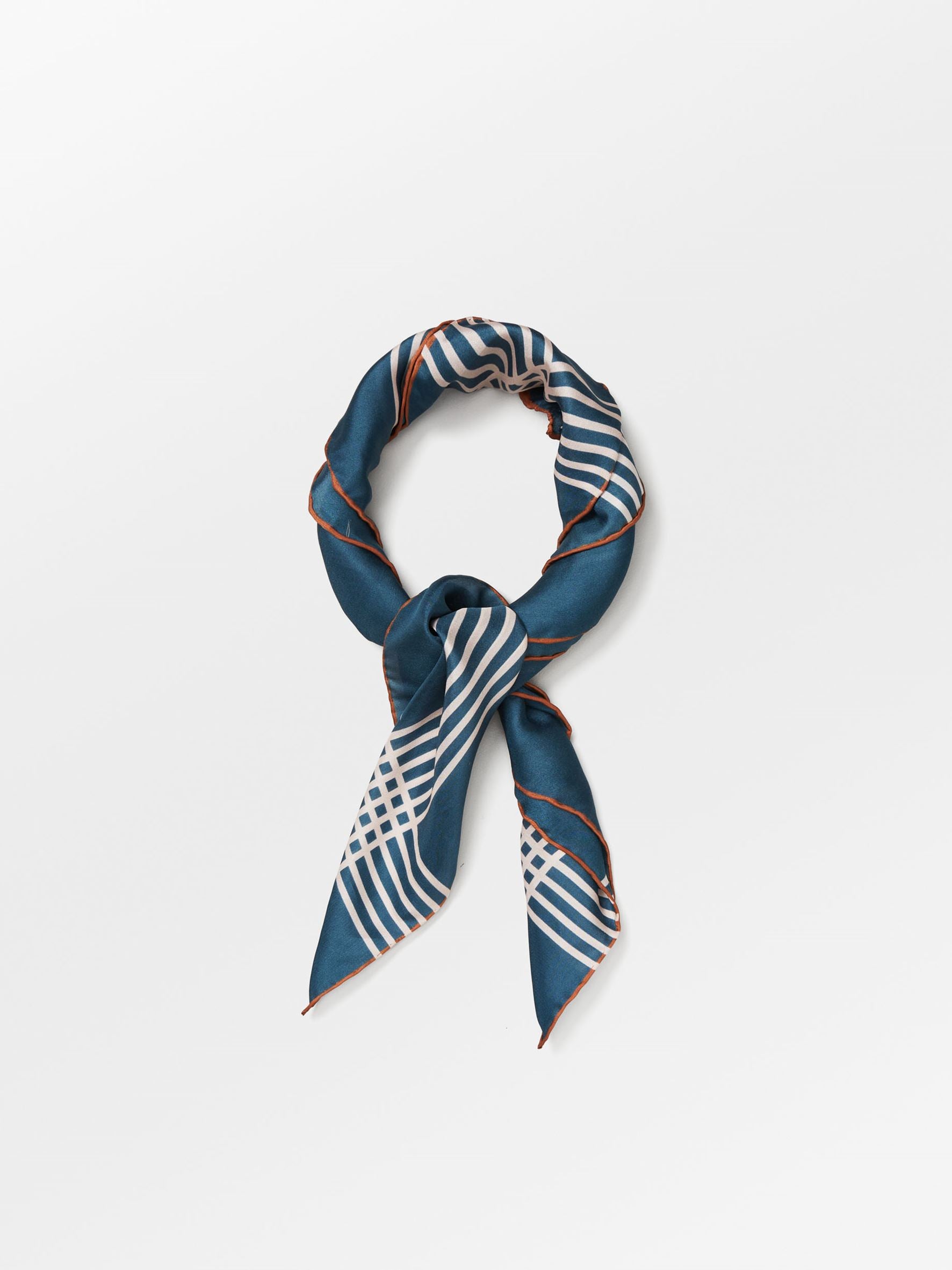 Zanla Sia Scarf - Blue OneSize Becksöndergaard.se