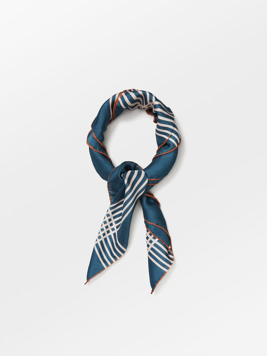 Zanla Sia Scarf - Blue OneSize Becksöndergaard.se