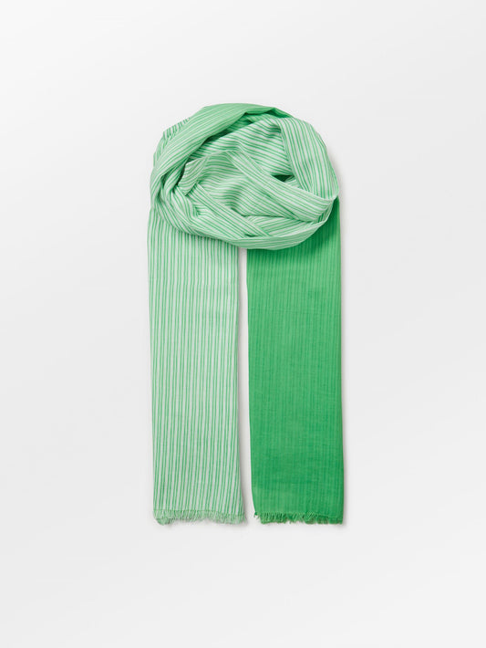 Becksöndergaard, Aidipta Corga Scarf - Vibrant Green, struct - slet produkter