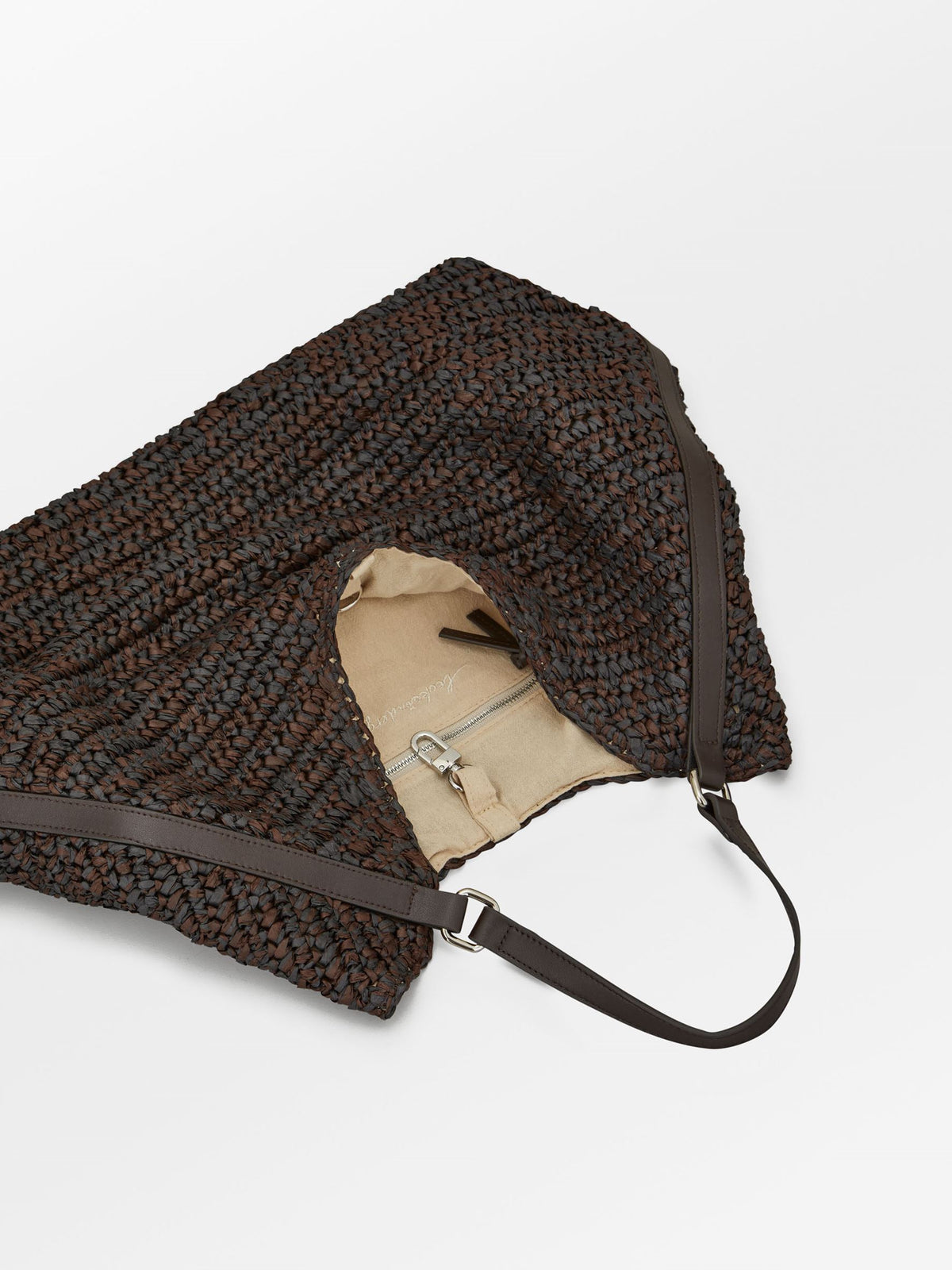 Becksöndergaard, Paper Straw Shae Bag - Chocolate Torte, onesize