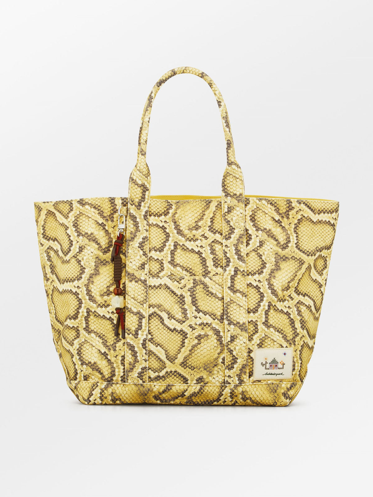 Becksöndergaard, Serpentia Canvas Julia Bag - Reed Yellow, onesize