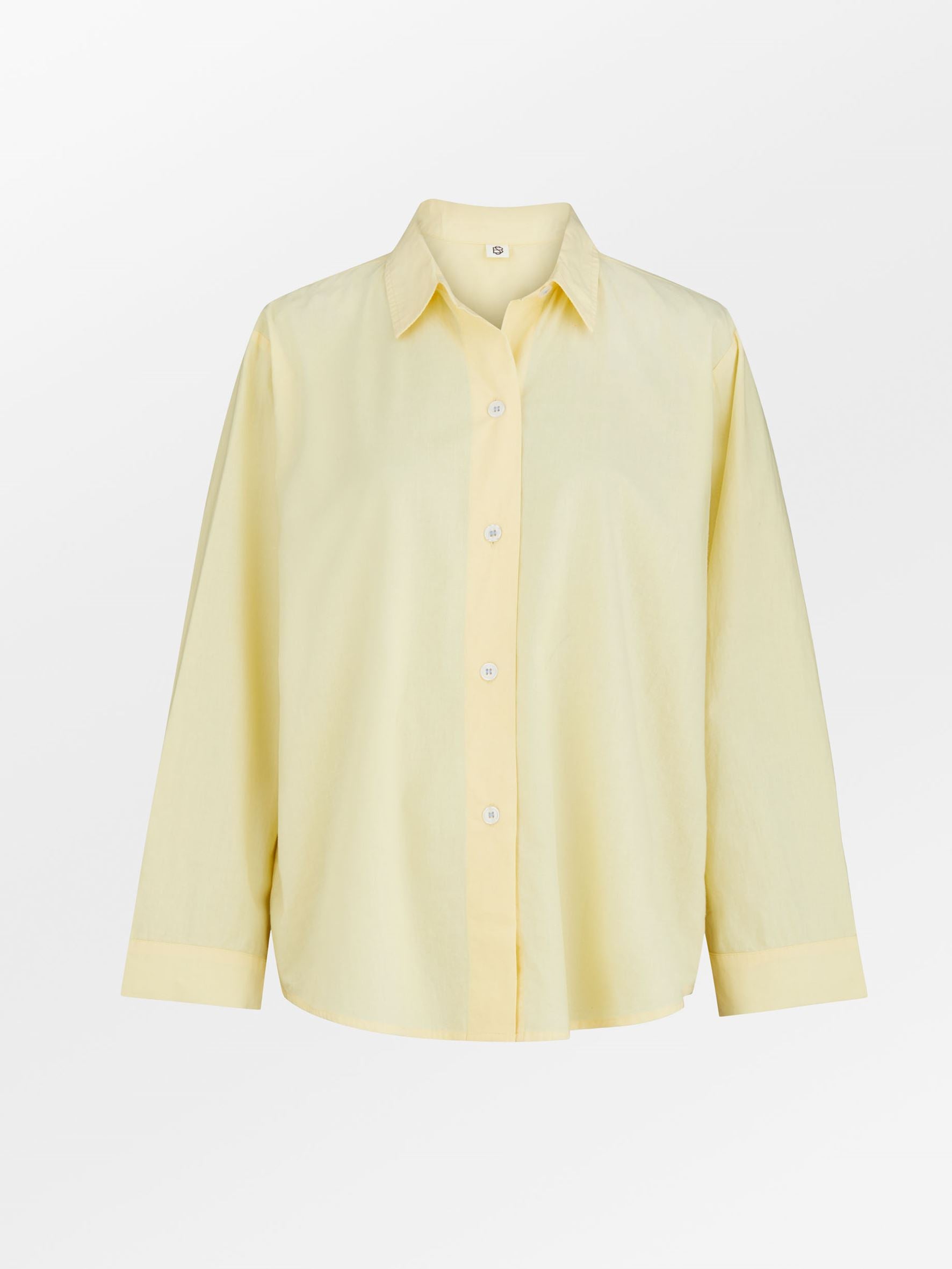 Solid Wide Shirt Clothing Becksöndergaard.se