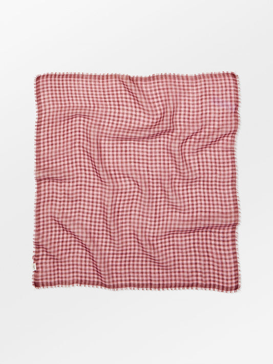 Gingham Wica Scarf OneSize Becksöndergaard.se