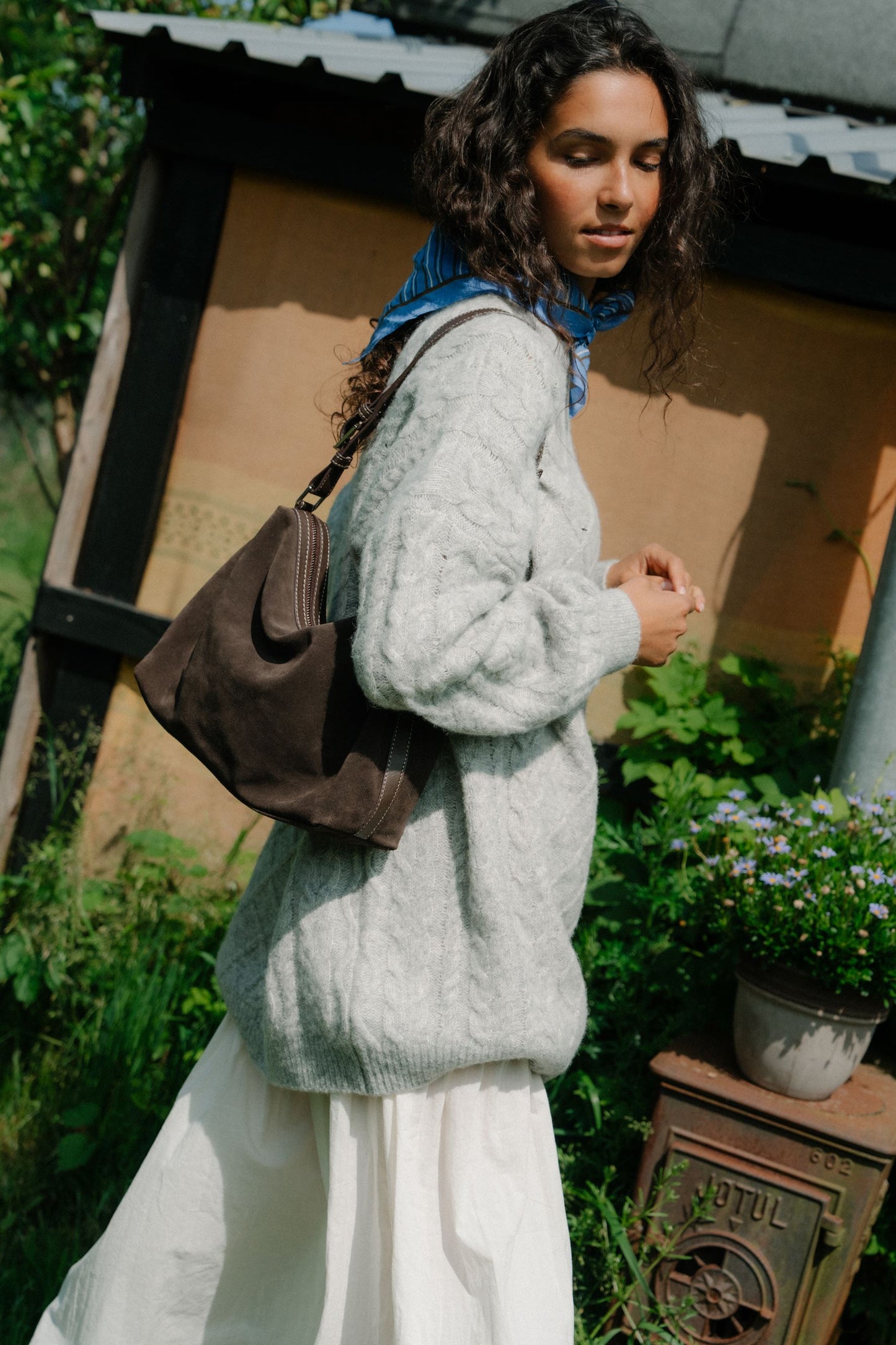 Becksöndergaard, Suede Gwen Bag - Black, bags, bags, bags, bags, bags, bags, bags