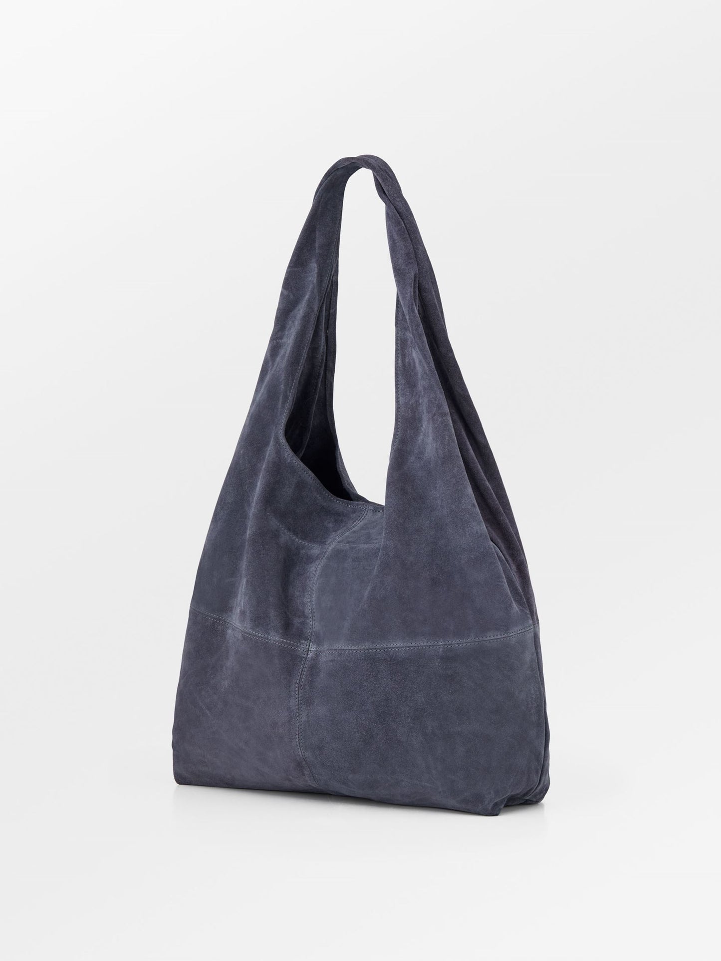Suede Dalliea Shopper Bag - Dark Blue OneSize Becksöndergaard.se