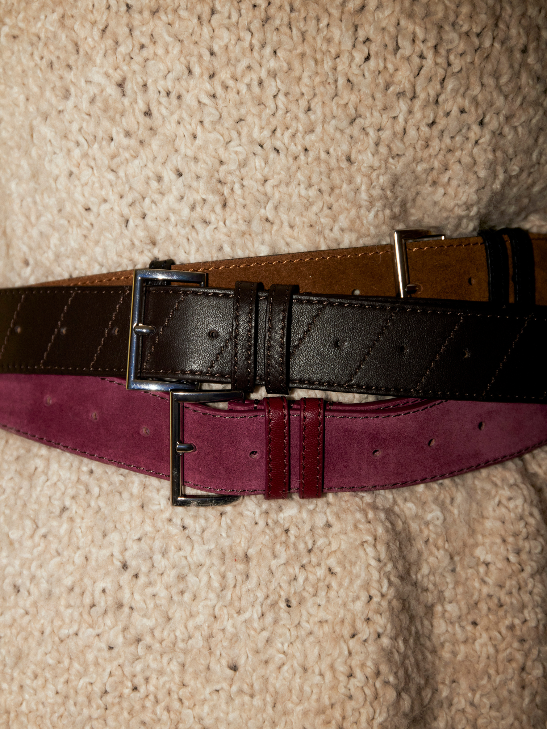 Suede Willia Belt Clothing Becksöndergaard.se