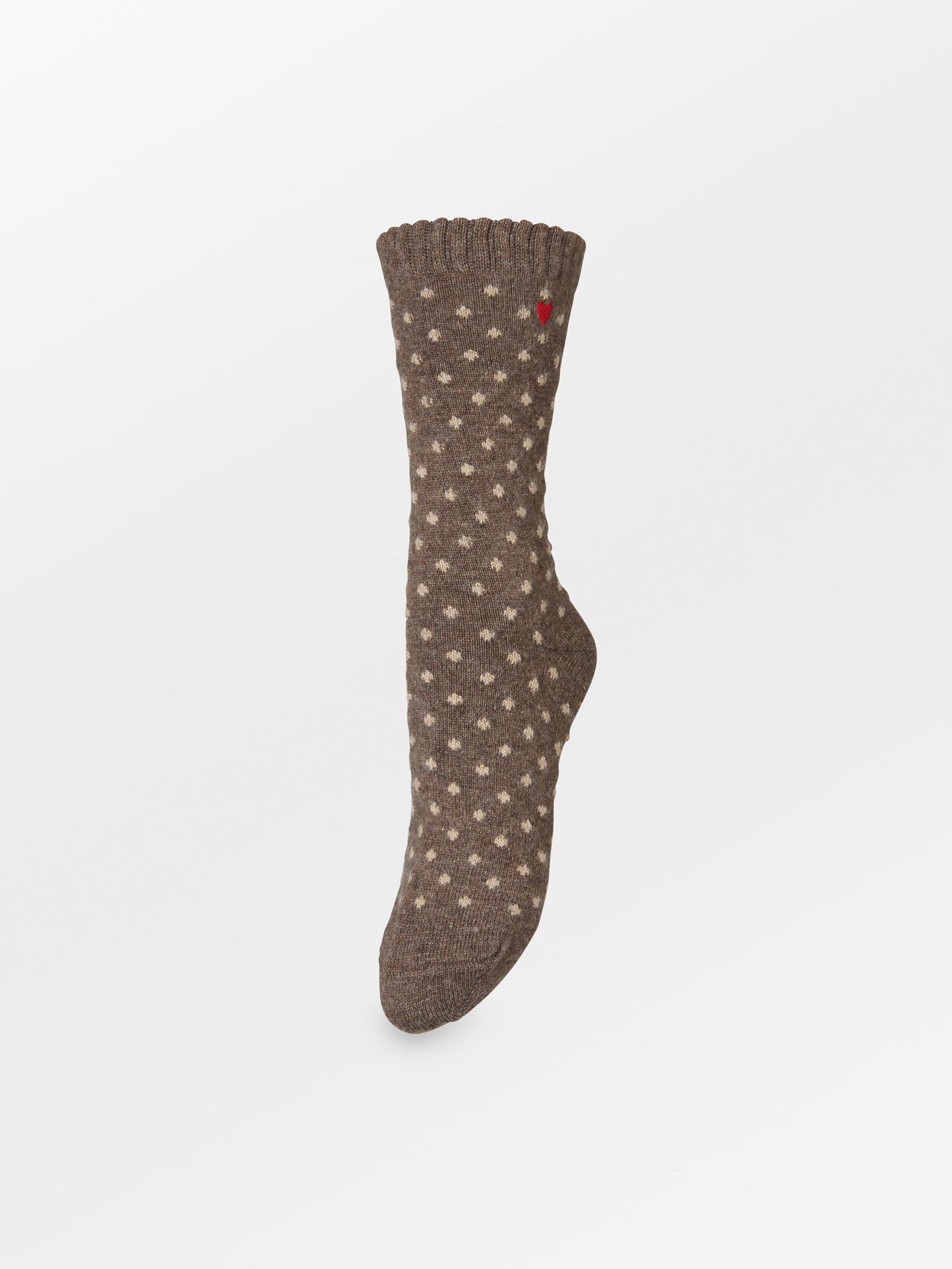 Dotted Wola Sock OneSize Becksöndergaard.se
