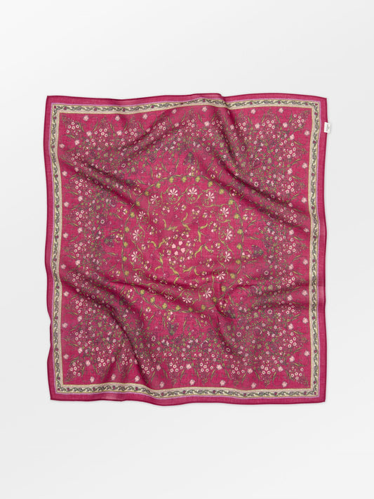 Becksöndergaard, Gardenparty Cotta Scarf - Vivacious Pink, scarves, scarves, scarves, scarves
