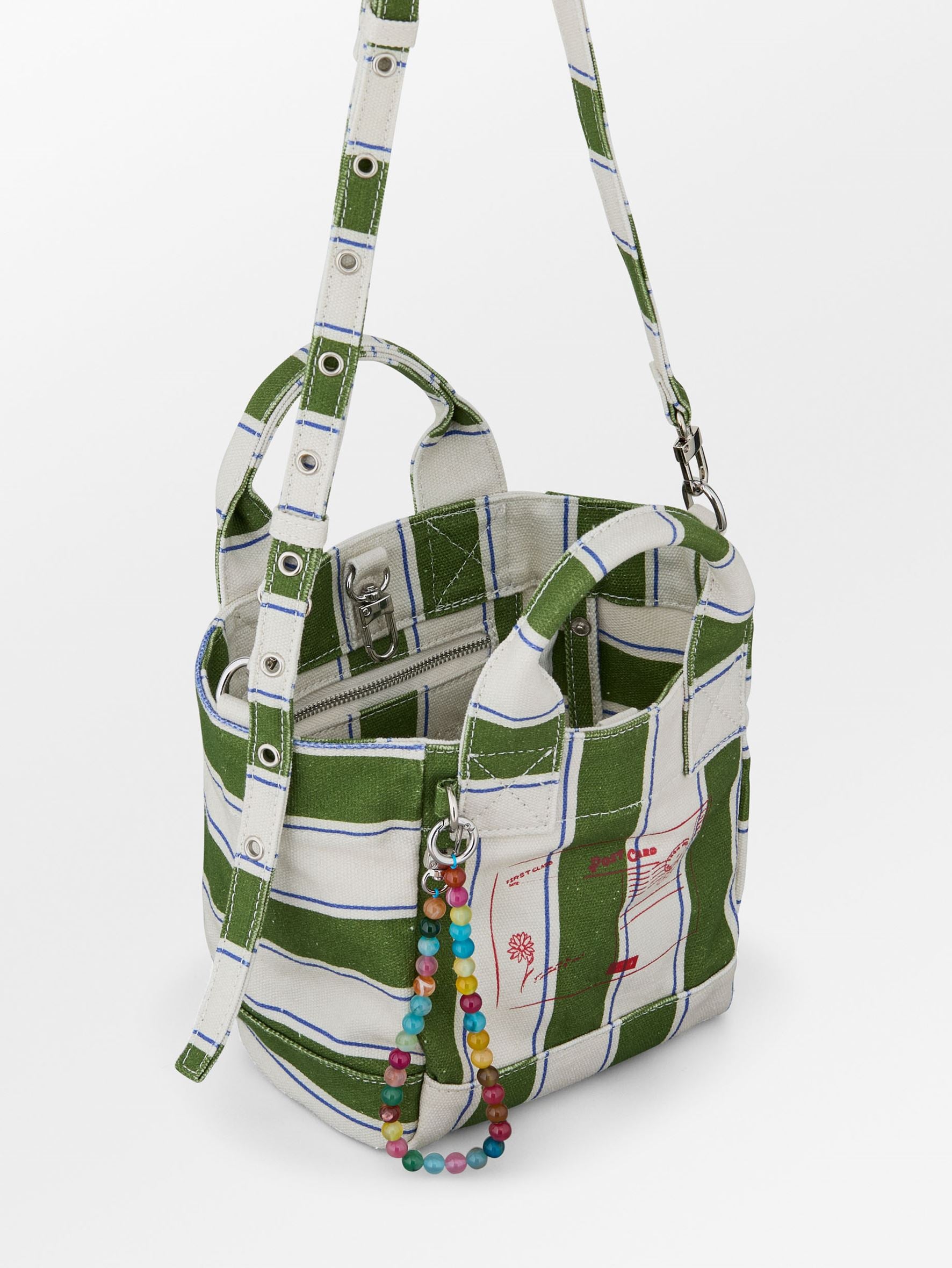 Stripie Canvas Gabby Bag OneSize Becksöndergaard.se