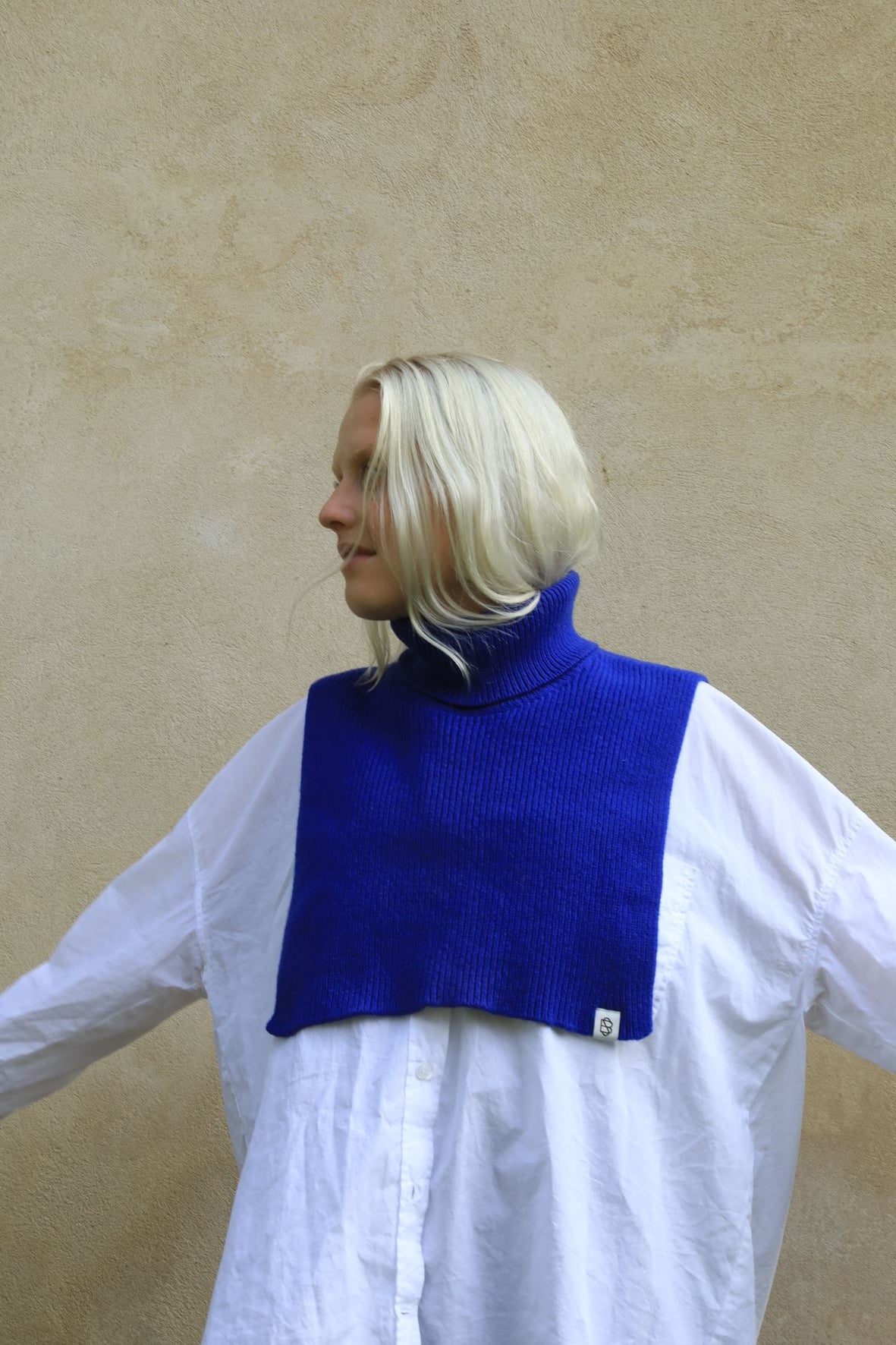 Solid Colby Bib Neck OneSize Becksöndergaard.se