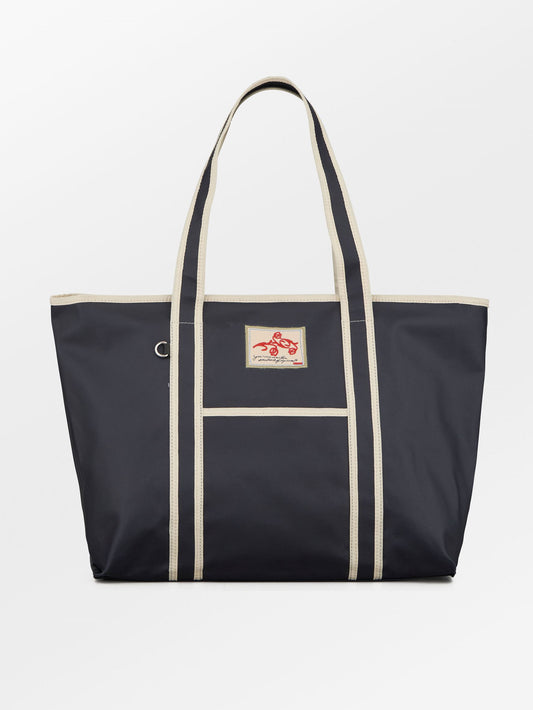 Becksöndergaard, Solid Coated Aubrey Bag - Navy Blue, bags, bags, bags, sale, sale, bags, bags, bags