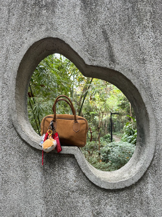 Becksöndergaard, Suede Bree Bag - Almond Brown, bags, bags, bags, sale, sale, bags, bags