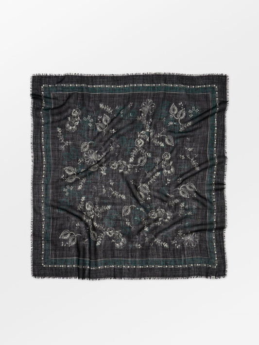 Dotted Flora Woo Scarf OneSize Becksöndergaard.se