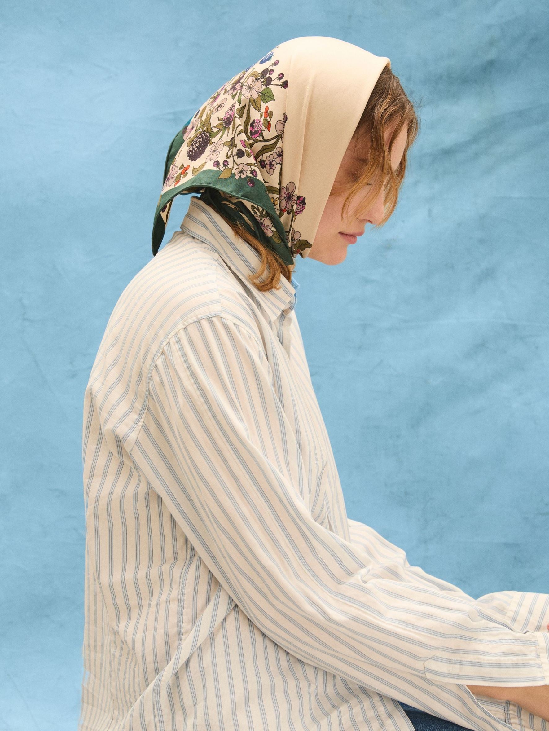 Autumn Blackberry Sia Scarf OneSize Becksöndergaard.se