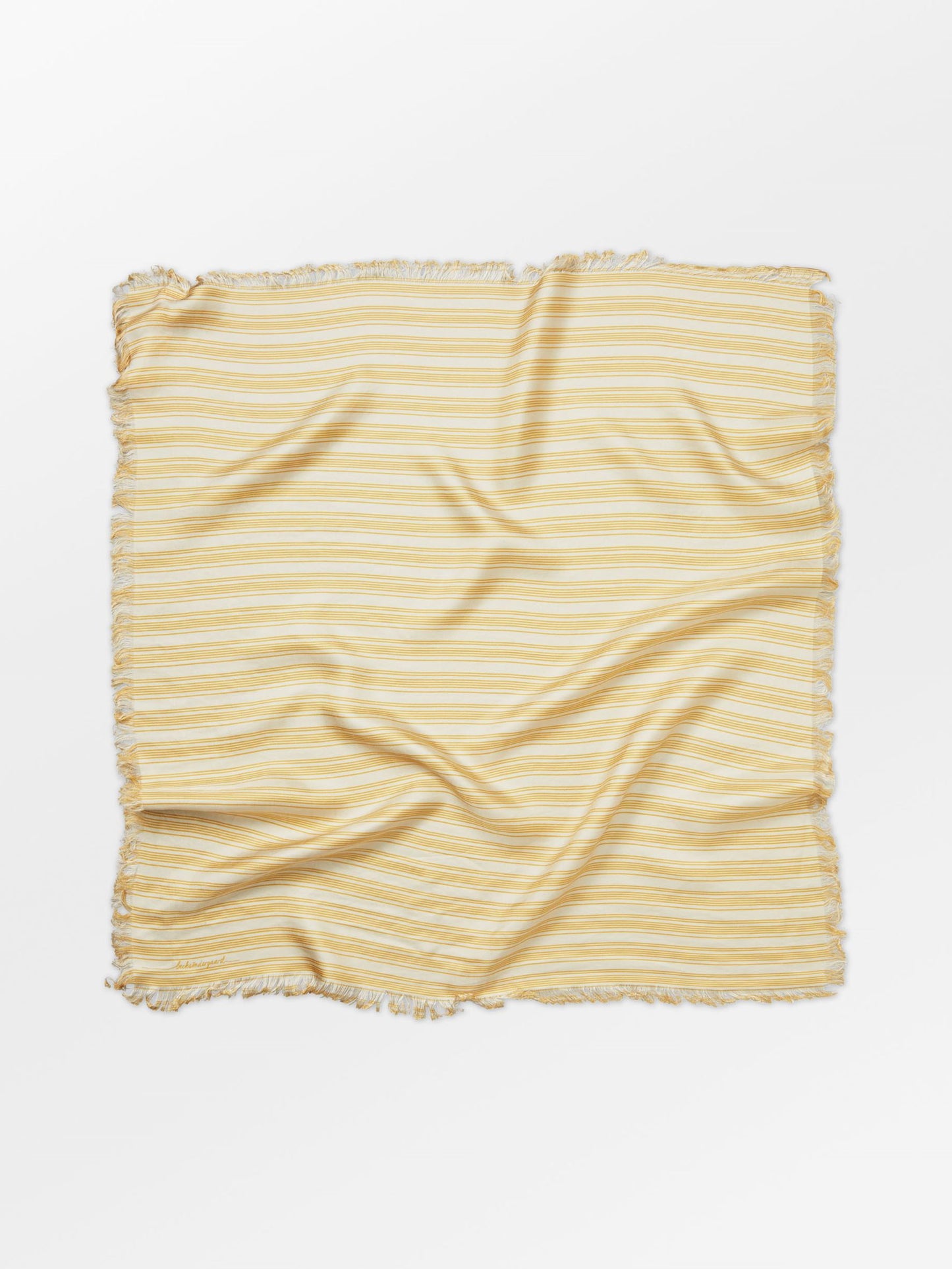 Strifilia Yellow Sia Scarf OneSize Becksöndergaard.se