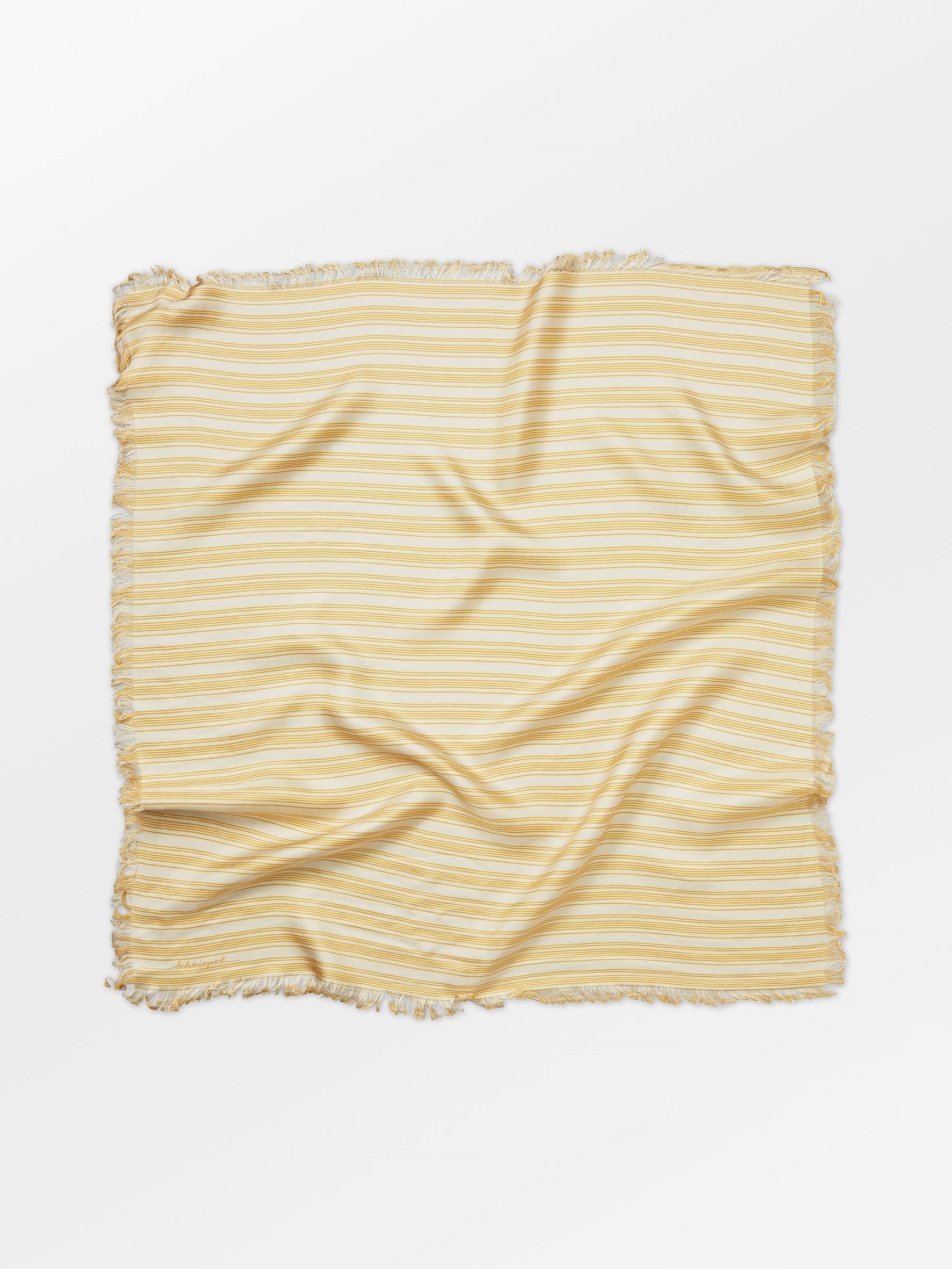 Strifilia Yellow Sia Scarf OneSize Becksöndergaard.se