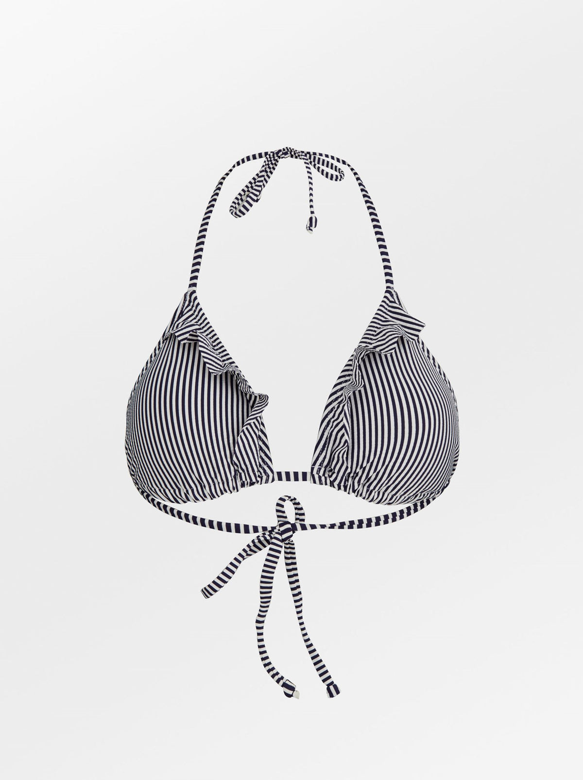 Striba Bel Frill Bikini Top - Maritime Blue Clothing Becksöndergaard.se