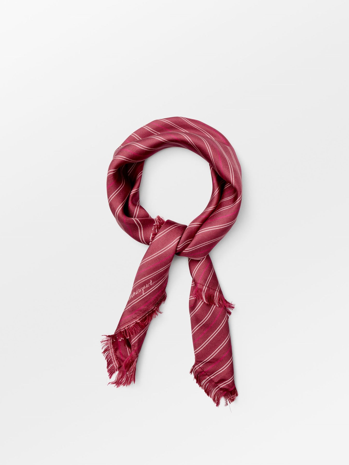 Becksöndergaard, Strifilia Sia Scarf - Tibetan Red, scarves, scarves, sale, sale, scarves, scarves, gifts, black week, black week