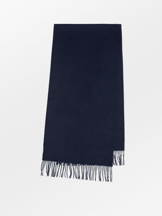 Crystal Edition Wool Scarf - Dark blue  OneSize Becksöndergaard.se