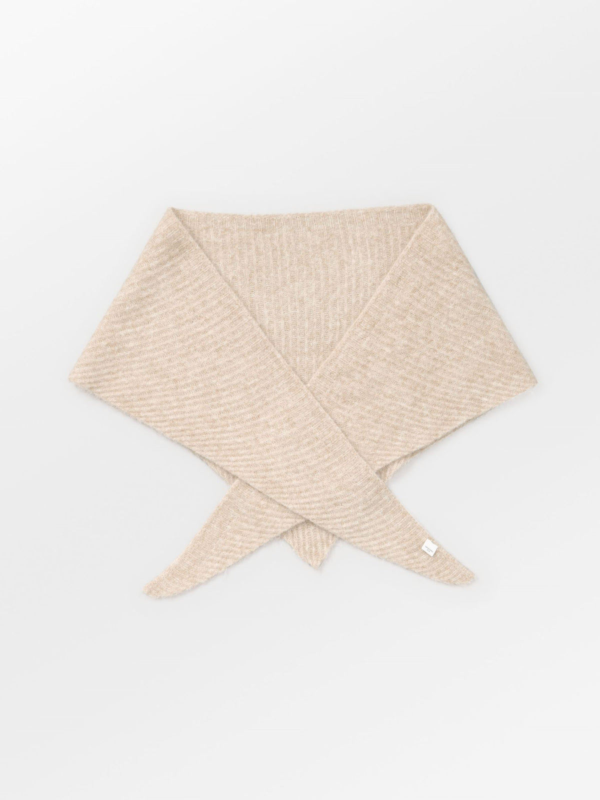 Becksöndergaard, Alpaca-Wool Triangle Scarf - Simply Taupe Beige, scarves, scarves, winter accessories, winter accessories, scarves, scarves